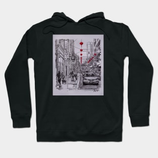 Missing Melbourne study (China town) Hoodie